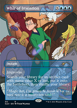 Whir of Invention (Borderless) [Secret Lair Drop Series] | Grognard Games