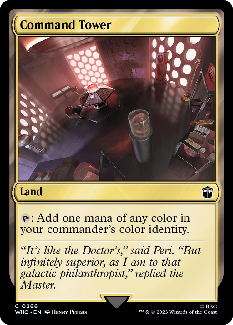 Command Tower (0266) [Doctor Who] | Grognard Games
