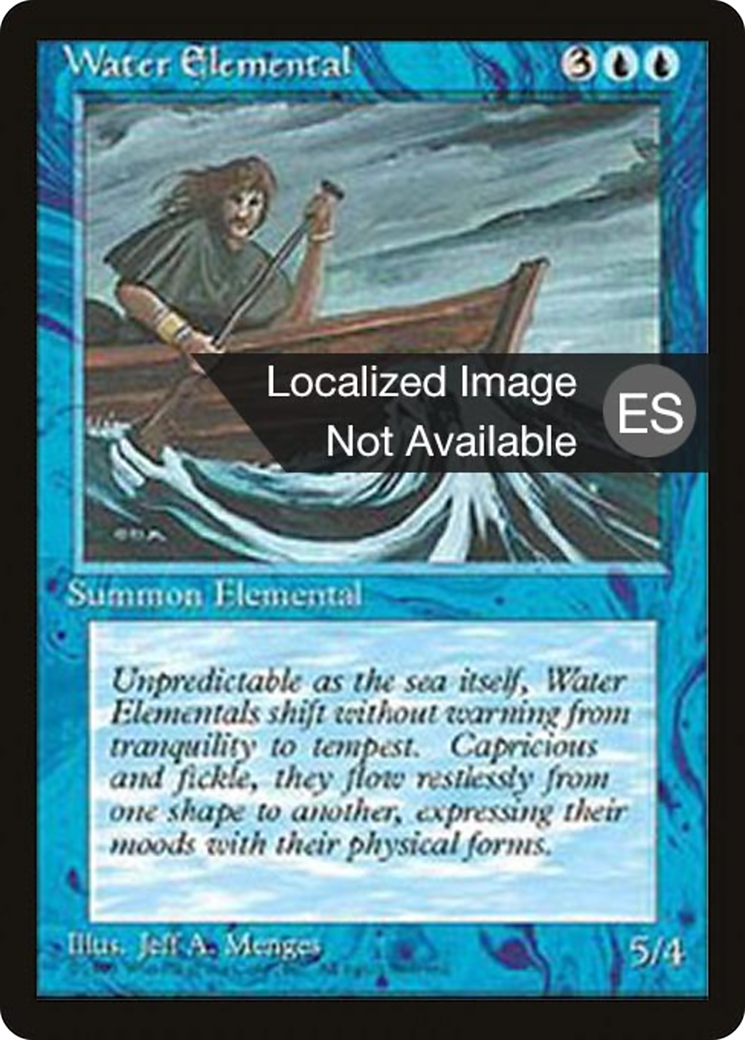 Water Elemental [Fourth Edition (Foreign Black Border)] | Grognard Games