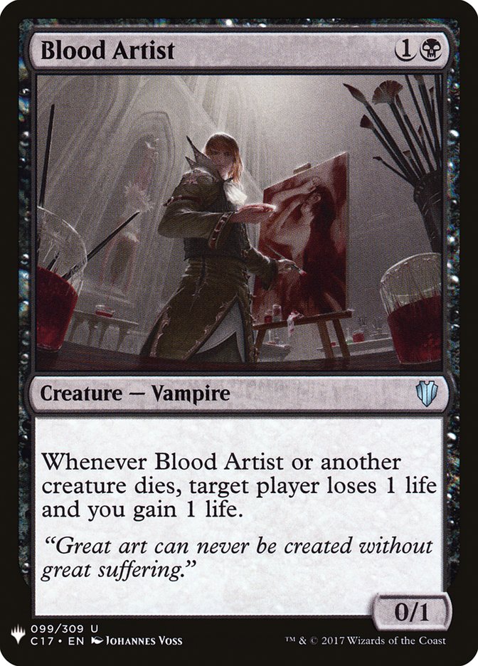 Blood Artist [Mystery Booster] | Grognard Games