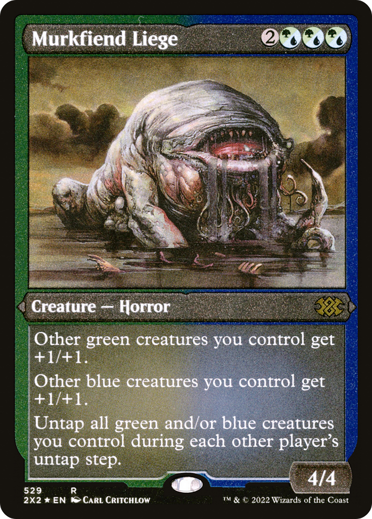 Murkfiend Liege (Foil Etched) (2X2-529) - Double Masters 2022 Foil | Grognard Games