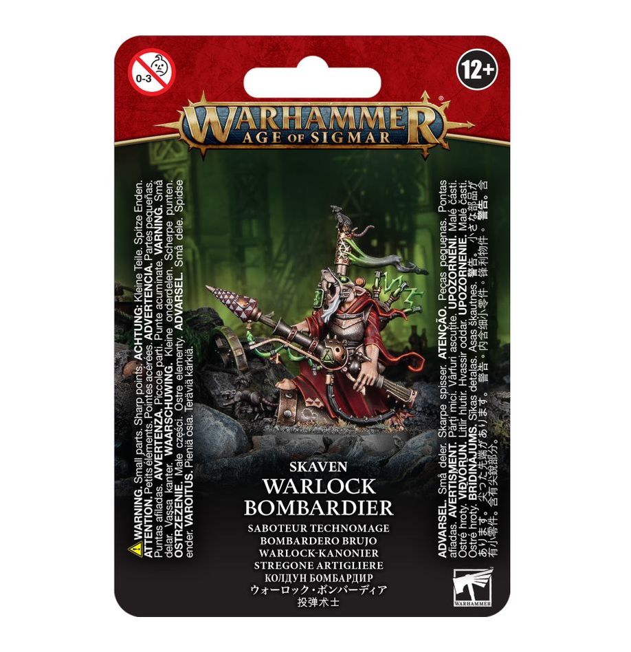 Skaven Warlock Bombardier | Grognard Games