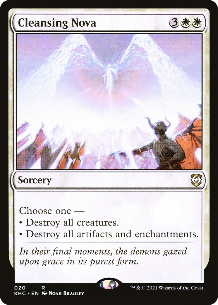 Cleansing Nova [Kaldheim Commander] | Grognard Games