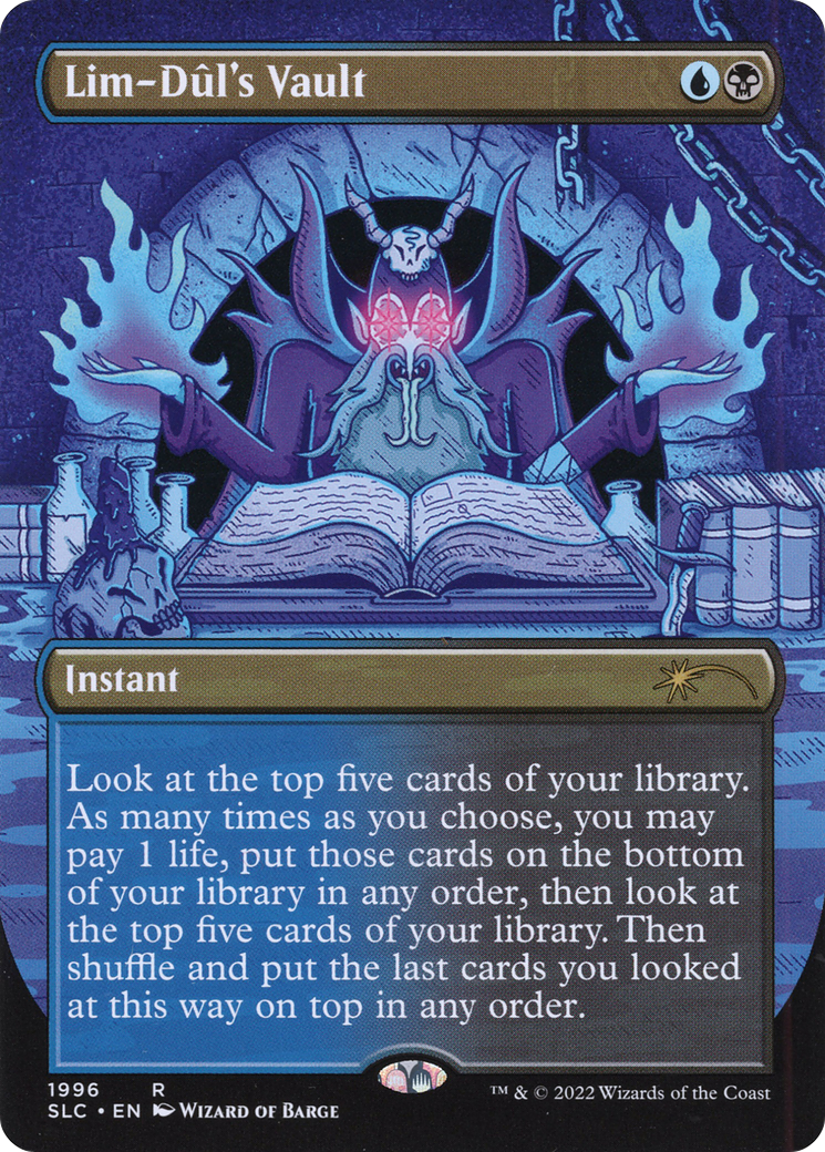 Lim-Dul's Vault (Borderless) [Secret Lair 30th Anniversary Countdown Kit] | Grognard Games