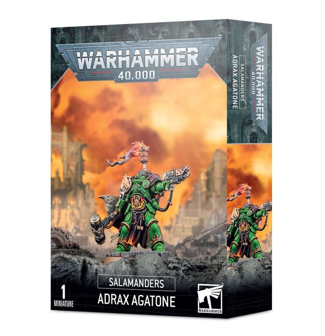 Space Marines Salamanders Adrax Agatone | Grognard Games