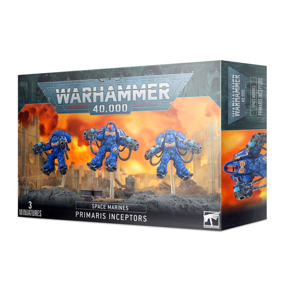 Space Marines Primaris Inceptors | Grognard Games