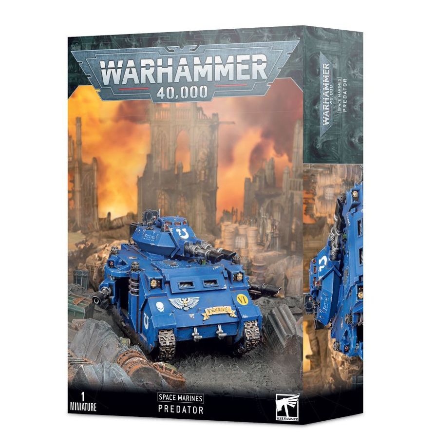 Space Marines Predator | Grognard Games