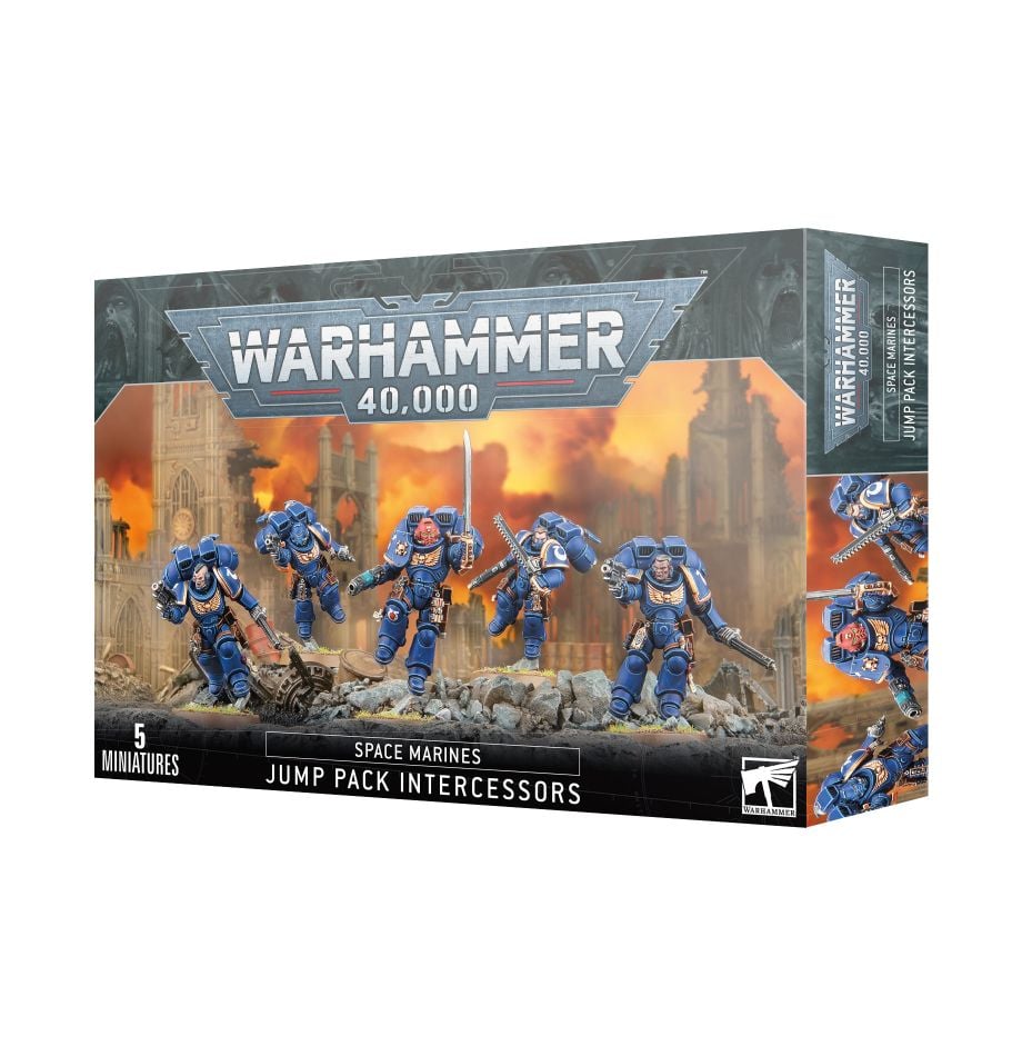 Space Marines Jump Pack Intercessors | Grognard Games