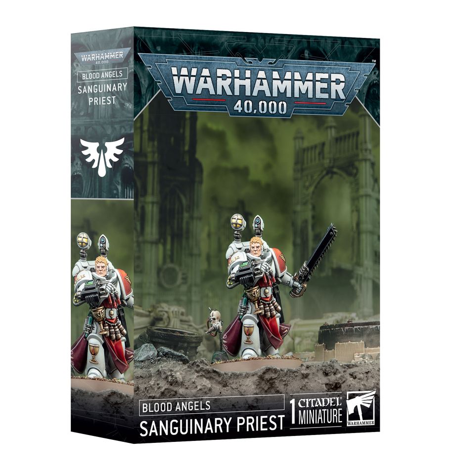 Blood Angels SANGUINARY PRIEST | Grognard Games