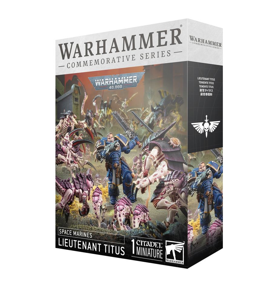 SPACE MARINES: LIEUTENANT TITUS (Pre-order Releases 05/10) | Grognard Games