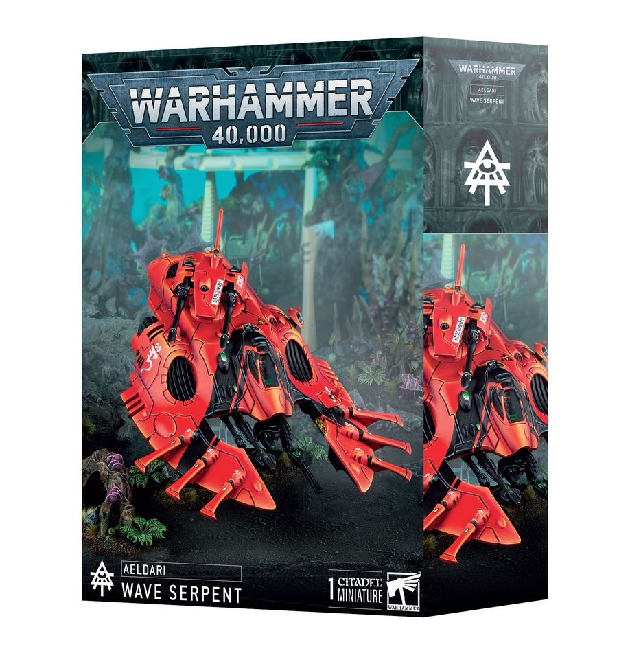 Aeldari Wave Serpent (Pre-order Releases 02/08/25) | Grognard Games