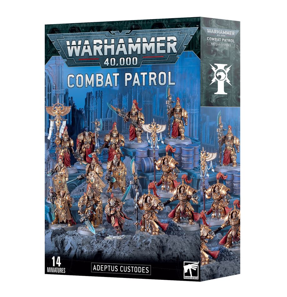 Combat Patrol: Adeptus Custodes | Grognard Games