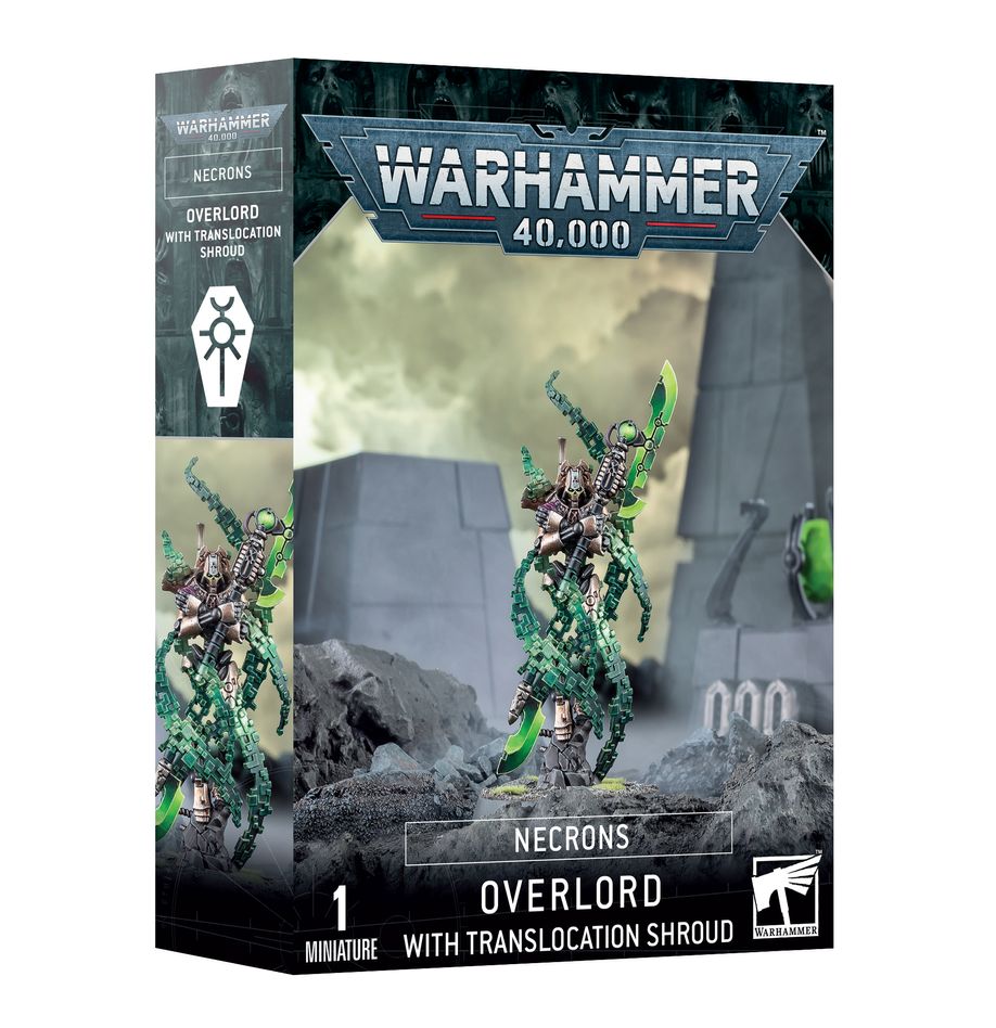 Necron OVERLORD WITH TRANSLOCATION SHROUD | Grognard Games