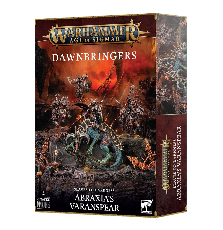 DAWNBRINGERS: SLAVES TO DARKNESS – ABRAXIA'S VARANSPEAR | Grognard Games