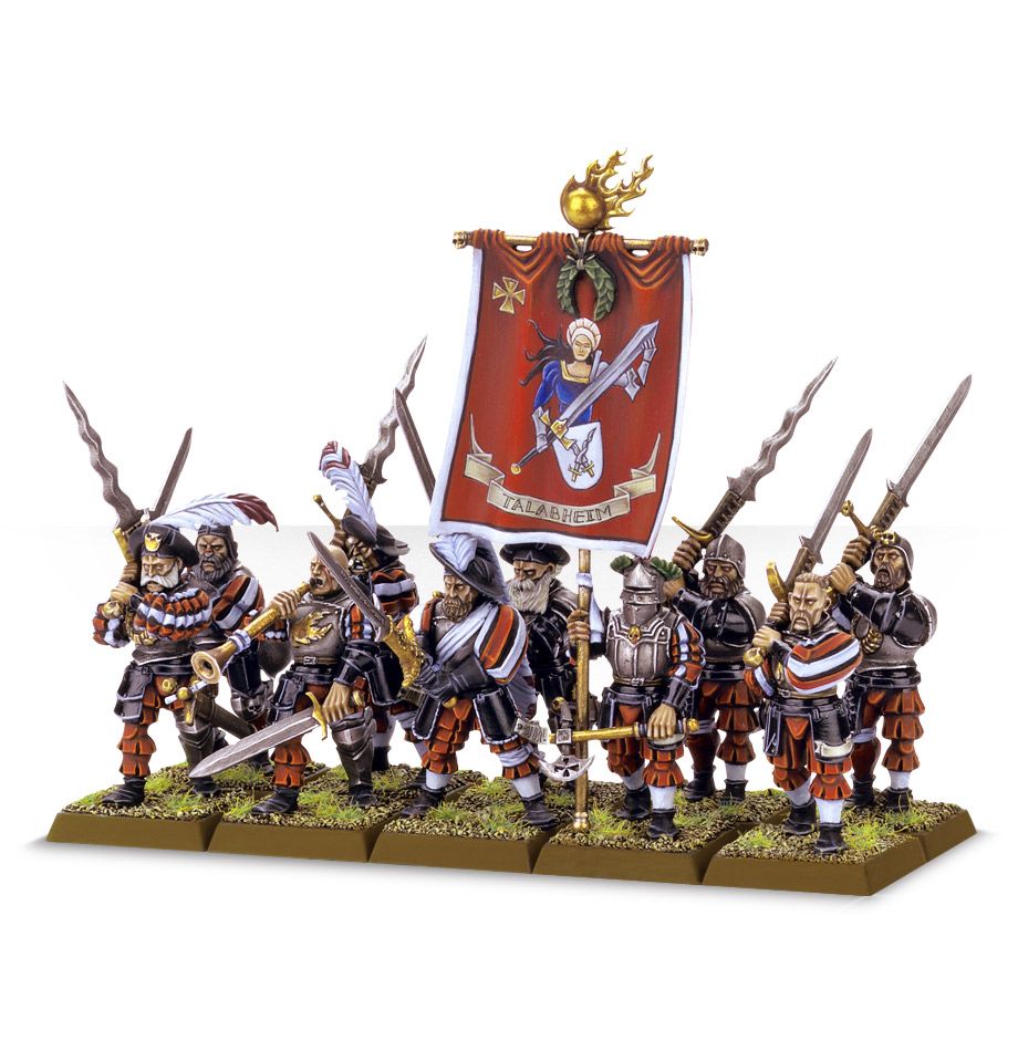 Cities of Sigmar Freeguild Greatswords (Web) | Grognard Games