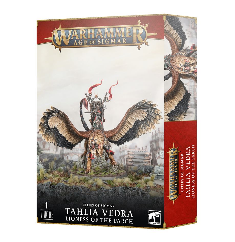 Cities of Sigmar Tahlia Vedra Lioness of the Parch | Grognard Games