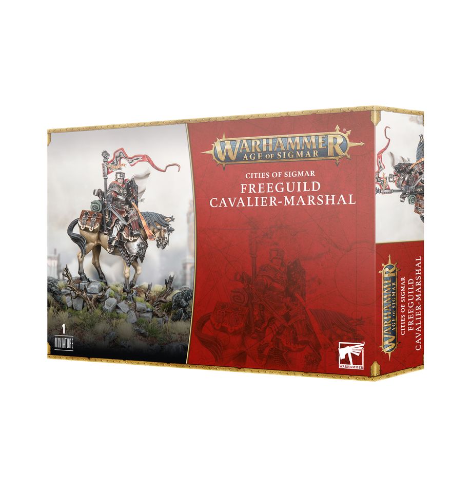 Cities of Sigmar Freeguild Cavalier-Marshal | Grognard Games