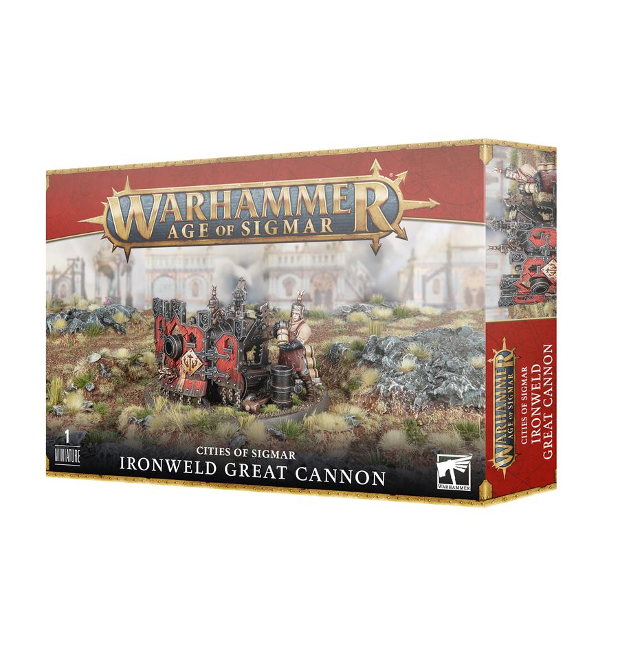 Cities of Sigmar Ironweld Great cannon | Grognard Games