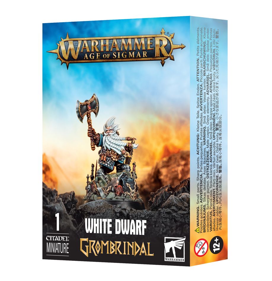GROMBRINDAL, THE WHITE DWARF | Grognard Games