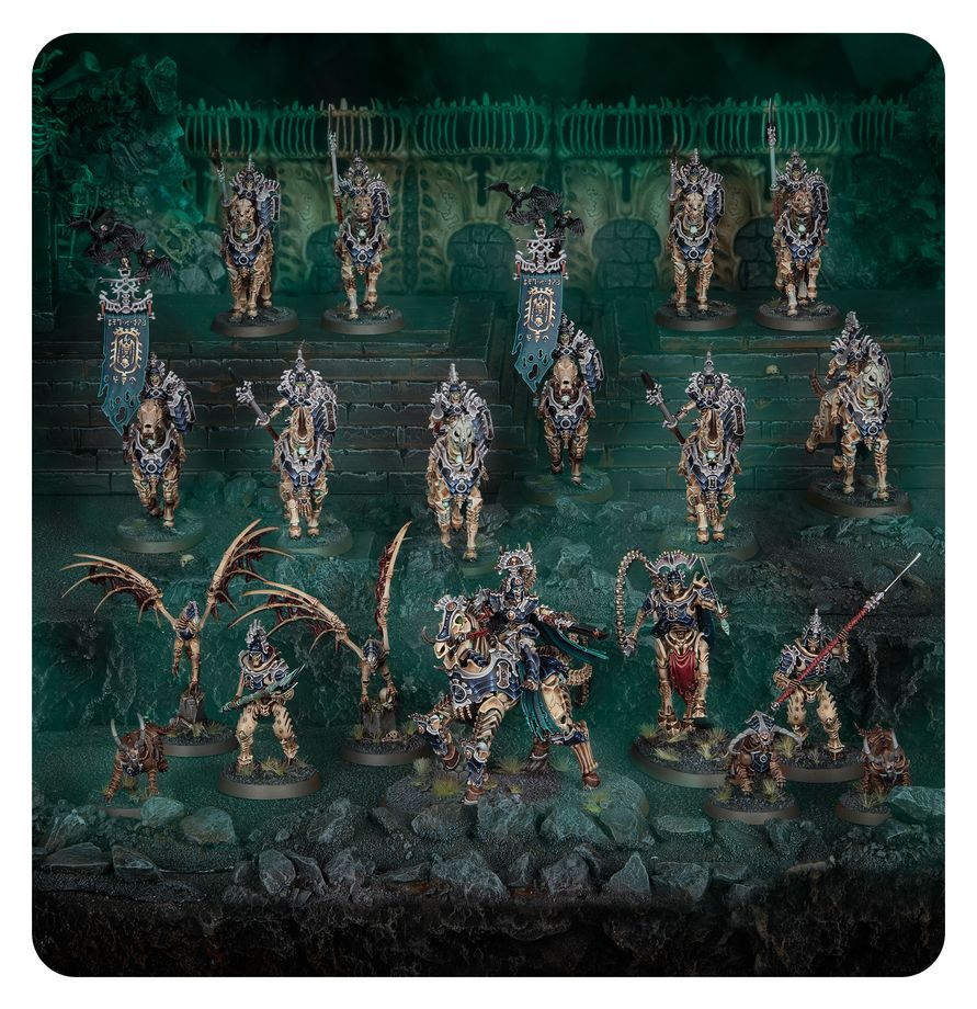 Spearhead: Ossiarch Bonereapers Kavalos Vanguard | Grognard Games