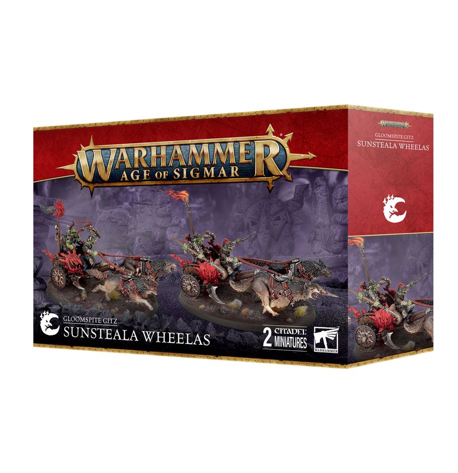 Gloomspite Gitz Sunsteala Wheelas (Pre-order Releases 03/22/25) | Grognard Games