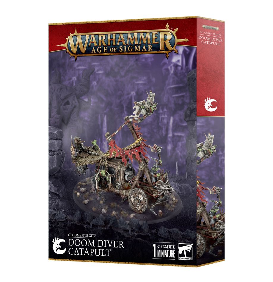 Gloomspite Gitz Doom Diver Catapult (Pre-order Releases 03/22/25) | Grognard Games