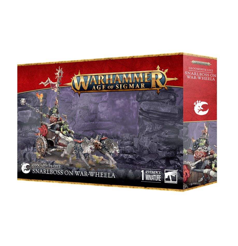 Gloomspite Gitz Snarlboss on War-Wheela (Pre-order Releases 03/22/25) | Grognard Games