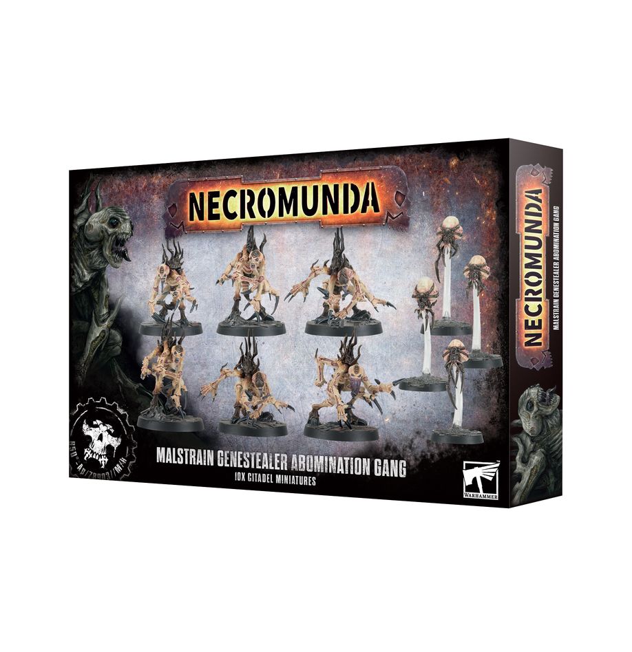 Necromunda: Malstrain Genestealer Abomination Gang | Grognard Games