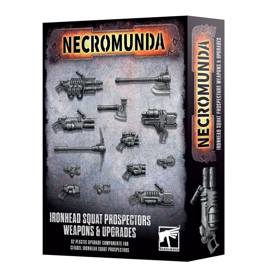 NECROMUNDA: SQUAT PROSPECTORS WEAPONS & UPGRADES (Pre-order) | Grognard Games