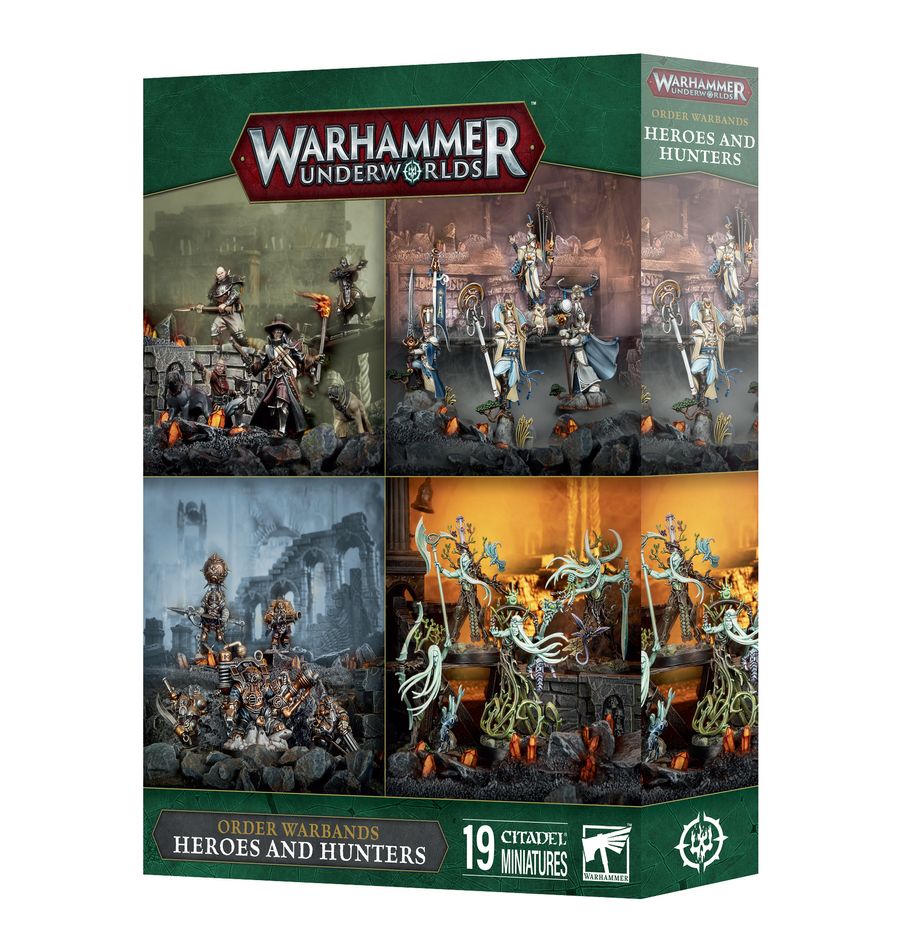 Warhammer Underworlds: Order Warbands: Heroes and Hunters (Pre-order Releases 12/07) | Grognard Games