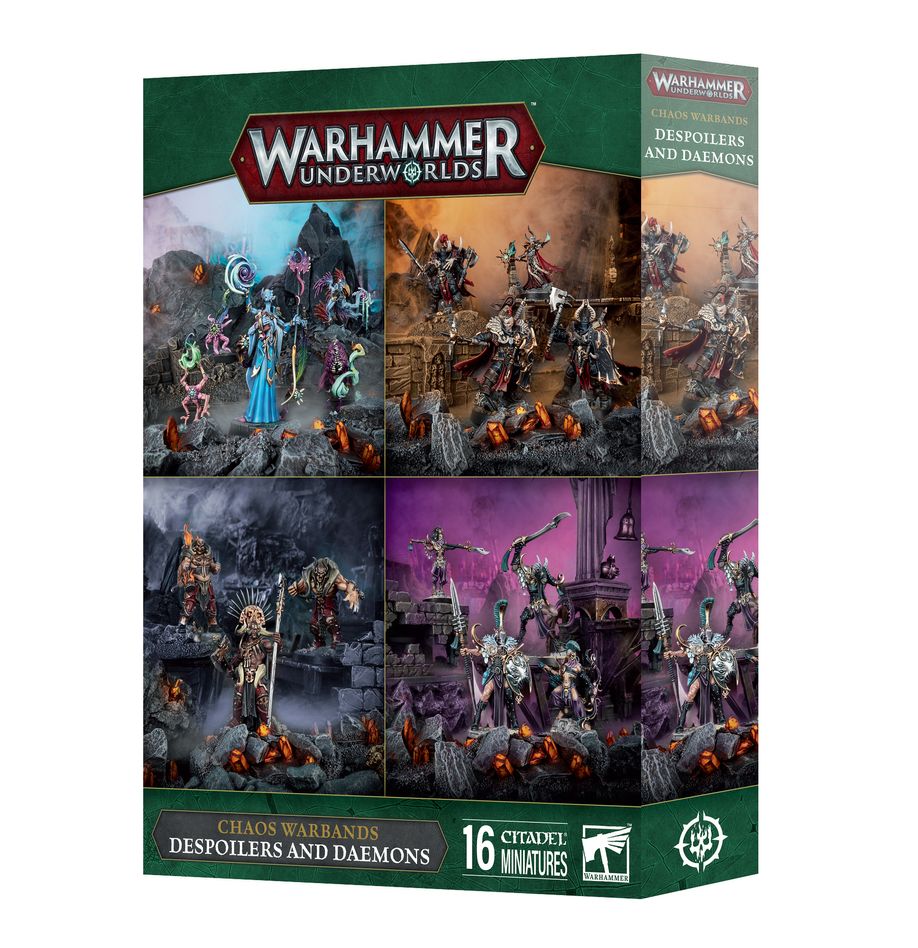 Warhammer Underworlds: Chaos Warbands: Despoilers and Daemons (Pre-order Releases 12/07) | Grognard Games