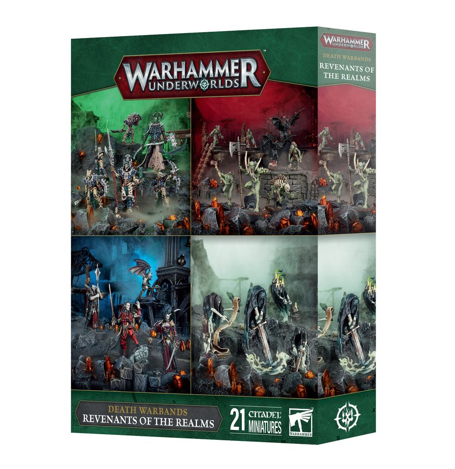 Warhammer Underworlds: Death Warbands: Revenants of the Realms (Pre-order Releases 12/07) | Grognard Games