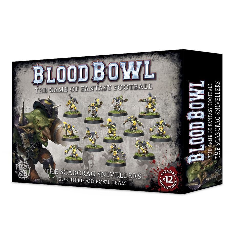 Blood Bowl: Goblin Team The Scarcrag Snivelers | Grognard Games