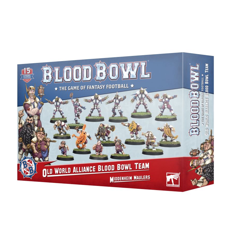Oldworld Alliance Blood Bowl Team: Middenheim Maulers | Grognard Games
