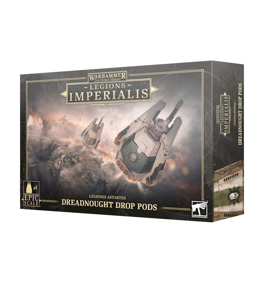 LEGIONS IMPERIALIS: DREADNOUGHT DROP PODS | Grognard Games