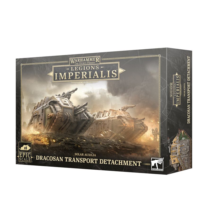 LEGIONS IMPERIALIS: DRACOSAN TRANSPORT DETACHMENT | Grognard Games