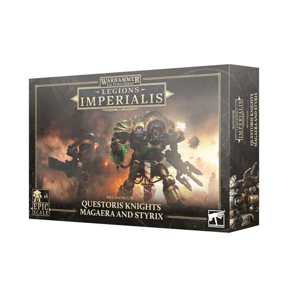 Legions Imperialis: Questoris Knights Magaera and Styrix | Grognard Games