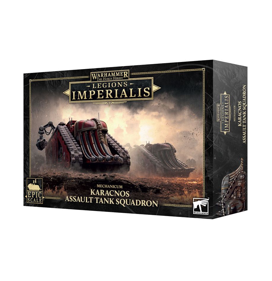 Legions Imperialis: Karacnos Assault Tank Squadron | Grognard Games