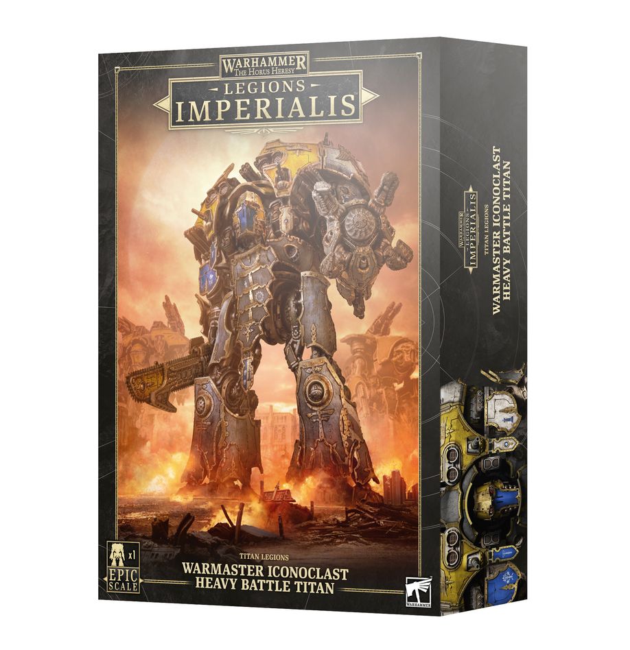 LEGIONS IMPERIALIS: TITAN LEGIONS WARMASTER ICONOCLAST HEAVY BATTLE TITAN | Grognard Games