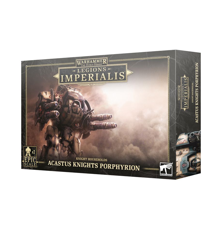 LEGIONS IMPERIALIS: KNIGHT HOUSEHOLDS ACASTUS KNIGHTS PORPHYRION | Grognard Games