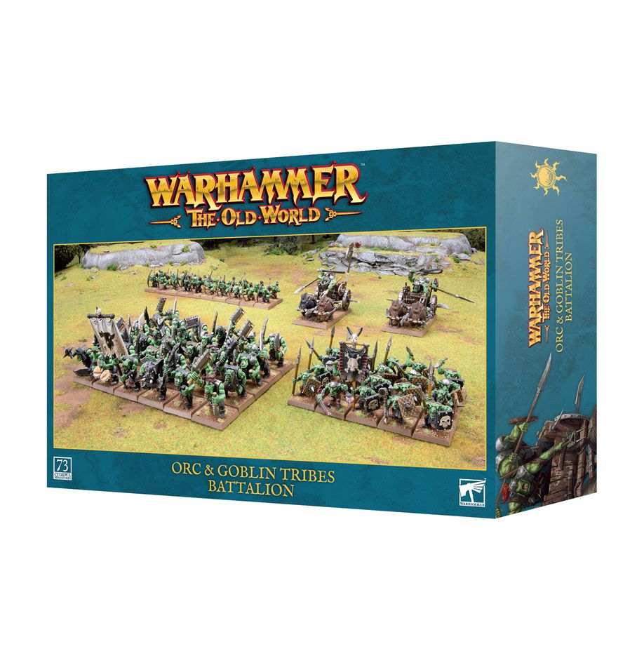 WARHAMMER: THE OLD WORLD ORC & GOBLIN TRIBES BATTALION | Grognard Games