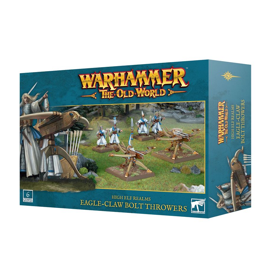 High Elf Realms: Eagle Claw Bolt Throwers (Pre-order Releases 3/1) | Grognard Games