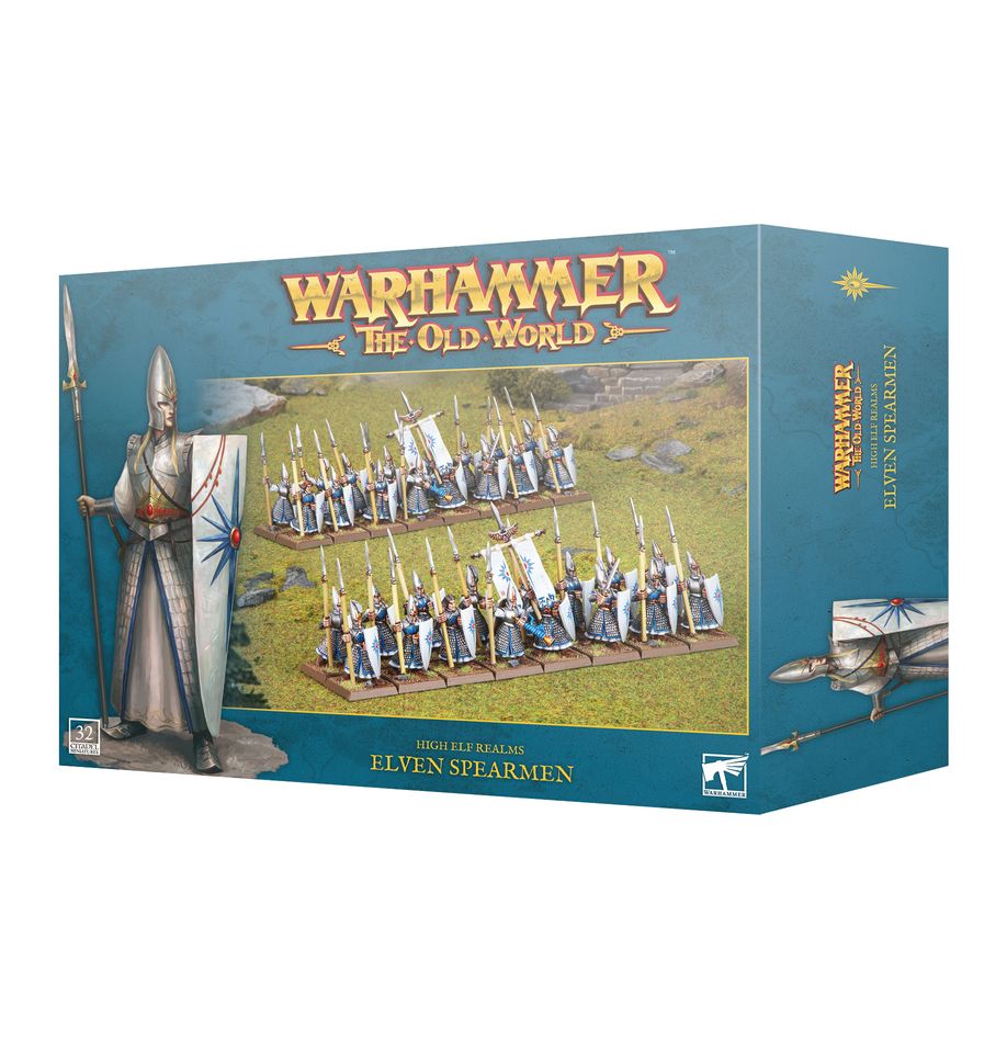 Warhammer The Old World: High Elf Realms Elven Spearmen | Grognard Games