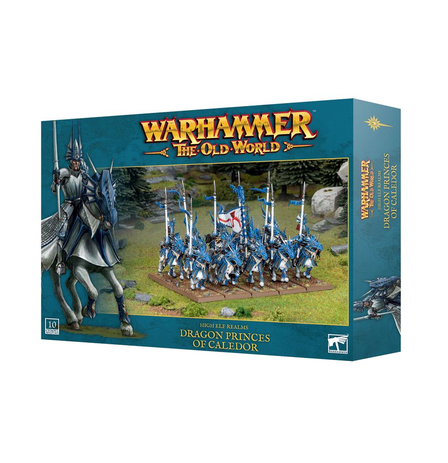 Warhammer The Old World: High Elf Realms Dragon Princes of Caledor | Grognard Games
