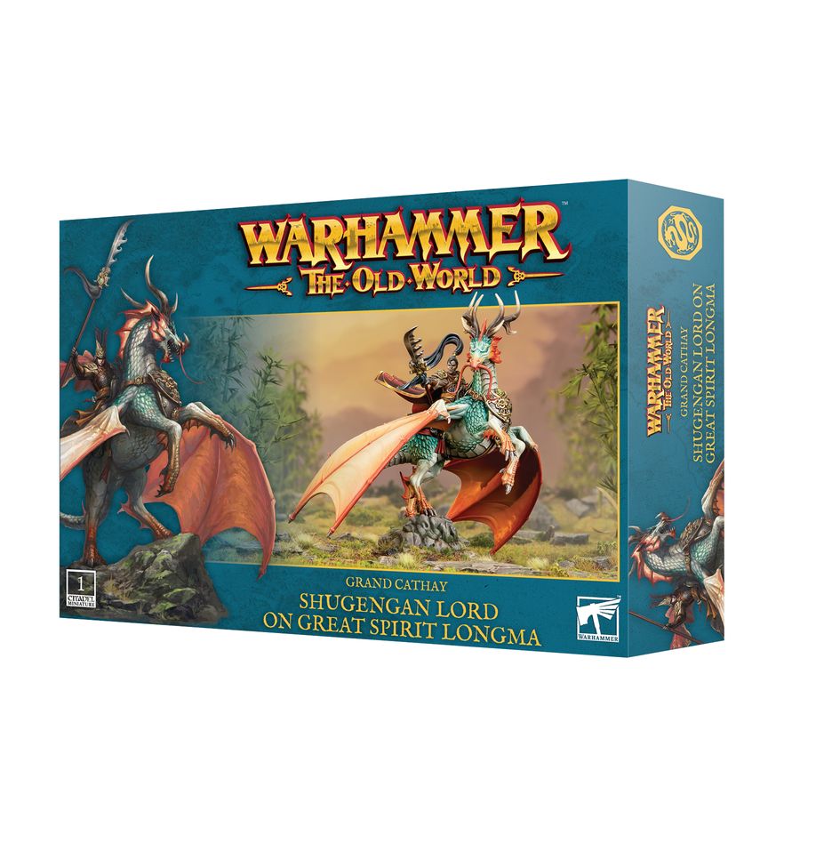 Warhammer: The Old World: Grand Cathay Shugengan Lord on Great Spirit Longma | Grognard Games