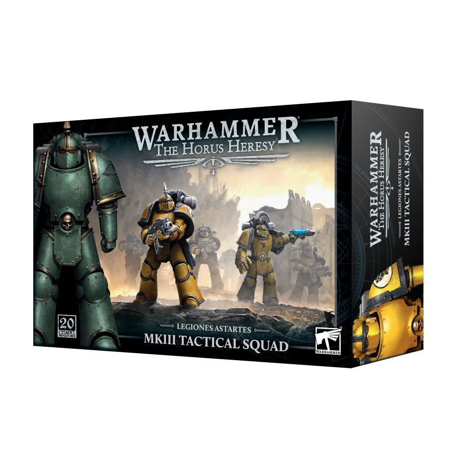 Warhammer: The Horus Heresy -MKIII Tactical Squad | Grognard Games