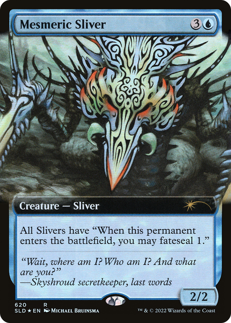 Mesmeric Sliver (Extended Art) [Secret Lair Drop Series] | Grognard Games