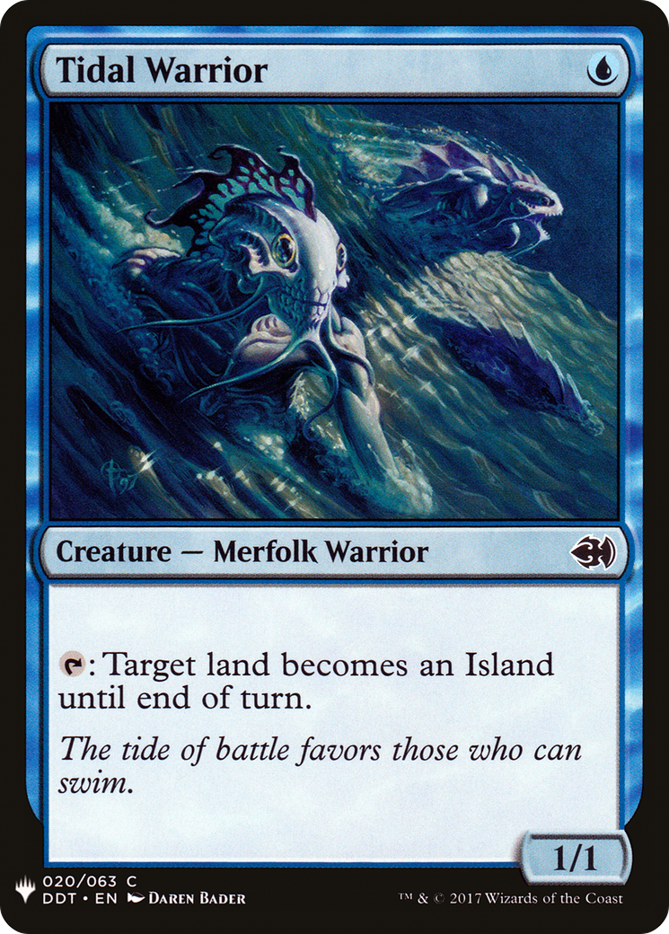 Tidal Warrior [Mystery Booster] | Grognard Games