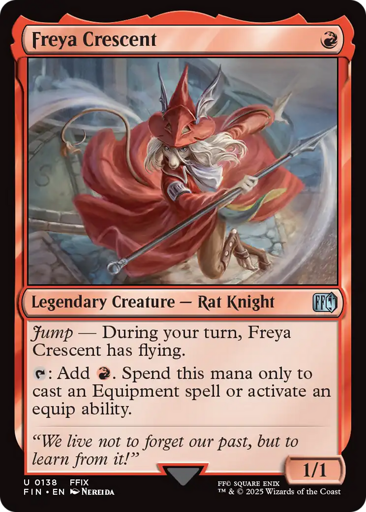 Freya Crescent (FIN-138) - FINAL FANTASY Foil | Grognard Games