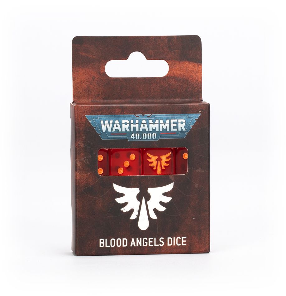 Blood Angels BLOOD ANGELS DICE SET | Grognard Games